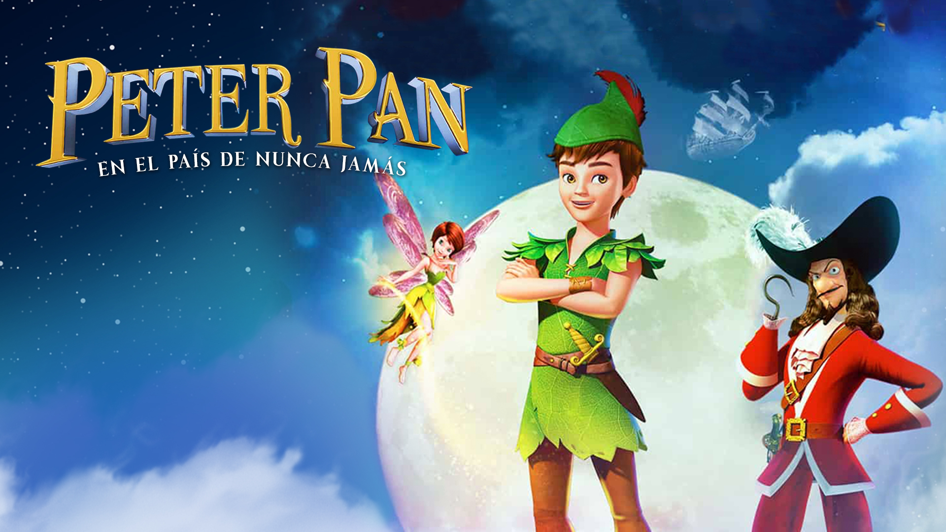 Peter Pan en el país de Nunca Jamás